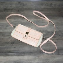 BRIGHTON - Mini Leather Floral Crossbody Bag or Clutch - $27.72
