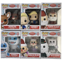 Funko Pop Movies Rudolph The Red Nosed Reindeer All Complete 6 Set - £85.61 GBP