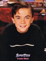 Frankie Muniz - Malcolm in the Middle - 11" x 8" Teen Magazine Pinup Min... - $6.94