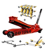 (4) 1300 Lb Dollies + 1 Wheel Dolly Storage Rack + (1) 3 Ton Long-Reach ... - £2,195.57 GBP