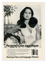 Pantene Hair Care Products C&#39;est Magnifique Vintage 1972 Full-Page Magaz... - £7.63 GBP