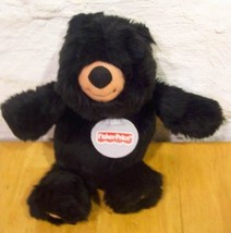 Fisher-Price Jonathan The Black Bear 10&quot; Stuffed Animal - £12.32 GBP