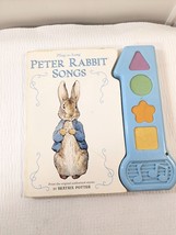 Peter Rabbit Songs Sound board Book Play-a-song shapes Beatirx Potter baby WORKS - £22.38 GBP