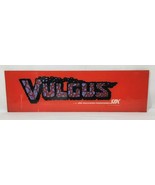 Original Vintage Vulgus Arcade Marquee by SNK Electronics Corp - €56,08 EUR