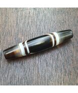 Old Yemeni natural Eye Agate Vintage Middle Eastern Agate Bead Ym-42 - $41.40