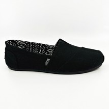 Skechers Bobs Plush Best Wishes Black Womens Size 8 Casual Flats - $39.95