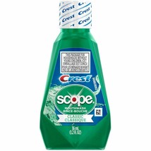 Crest Scope Mouthwash, Classic Mouth Rinse, Travel Size 1.2 OZ. - Pack of 24 - $28.99