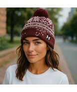 Under Armour UA Women&#39;s Performance Pom Pom Winter Beanie Hat one size M... - $350.31 MXN
