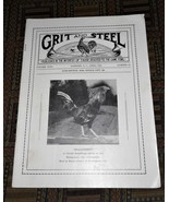 XRARE: April 1945 Grit and Steel Magazine - cock fighting game fowls - $35.00