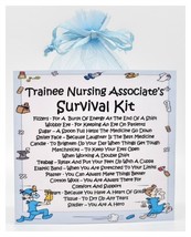 Trainee Nursing Associate Survival Kit - Fun, Novelty Gift &amp; Card / Secret Santa - £6.48 GBP