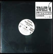 Talib Kweli &quot;Listen!!!&quot; 2006 Vinyl 12&quot; Promo PRO-A-101817 ~Rare~ Htf *Sealed* - £14.22 GBP
