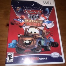 Cars Toon: Mater&#39;s Tall Tales [Nintendo Wii] Game Complete W/Manual Tested - £4.66 GBP