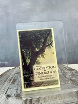 From Generation to Generation: Devotional Thoughts Drawn from the Past paperback - £6.17 GBP