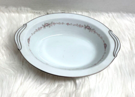 Noritake Rosepoint 6206 Vegtable Oval Serving Bowl 10.5 in L x 9.625 in ... - $25.73