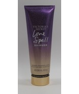 Victoria Secret Love Spell Shimmer Fragrance Body Lotion 8 oz New - £15.68 GBP