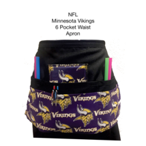 6 Pocket Waist Apron / NFL Minnesota Vikings - £15.58 GBP