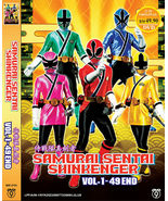 DVD Japanese Live Action Samurai Sentai Shinkenger 侍戰隊真劍者 Vol.1-49 End - $26.99