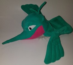 Flit Pocahontas Hummingbird Bird Disney 13&quot; Plush Hand Puppet Stuffed Animal Toy - £11.16 GBP