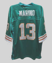 Dan Marino #13 Miami Dolphins NFL 75th Patch Aqua Throwbacks 1994 Jersey 50 - $91.08