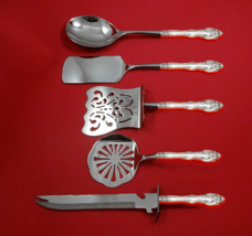 La Scala by Gorham Sterling Silver Brunch Serving Set 5pc HH w/ Stainless Custom - £240.37 GBP