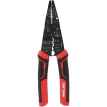 CRAFTSMAN Wire Stripping Tool / Wire Cutter & Crimper, 8-Inch (CMHT81714) - £28.30 GBP