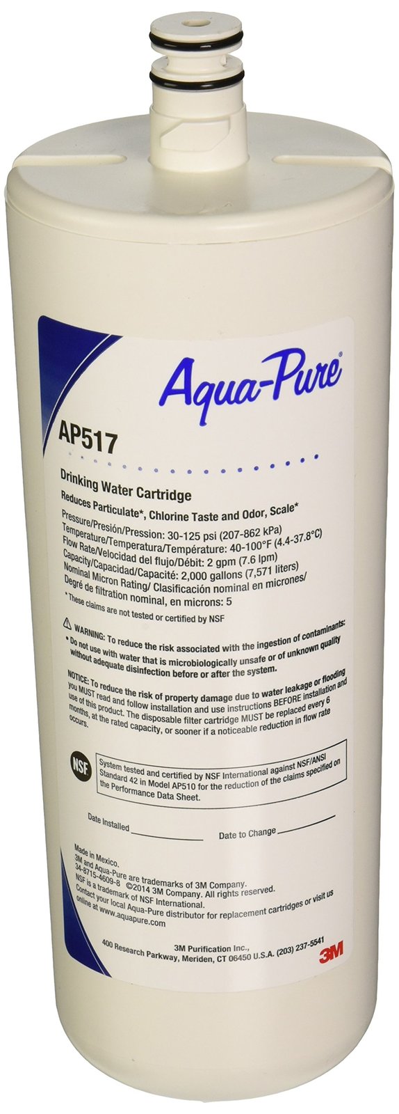 Aqua Pure AP517 Drinking Water System Filter for AP510