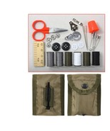 Emergency Sewing Repair Kit Case Small Pouch Belt Clip Travel Compact Mi... - $236.11 MXN
