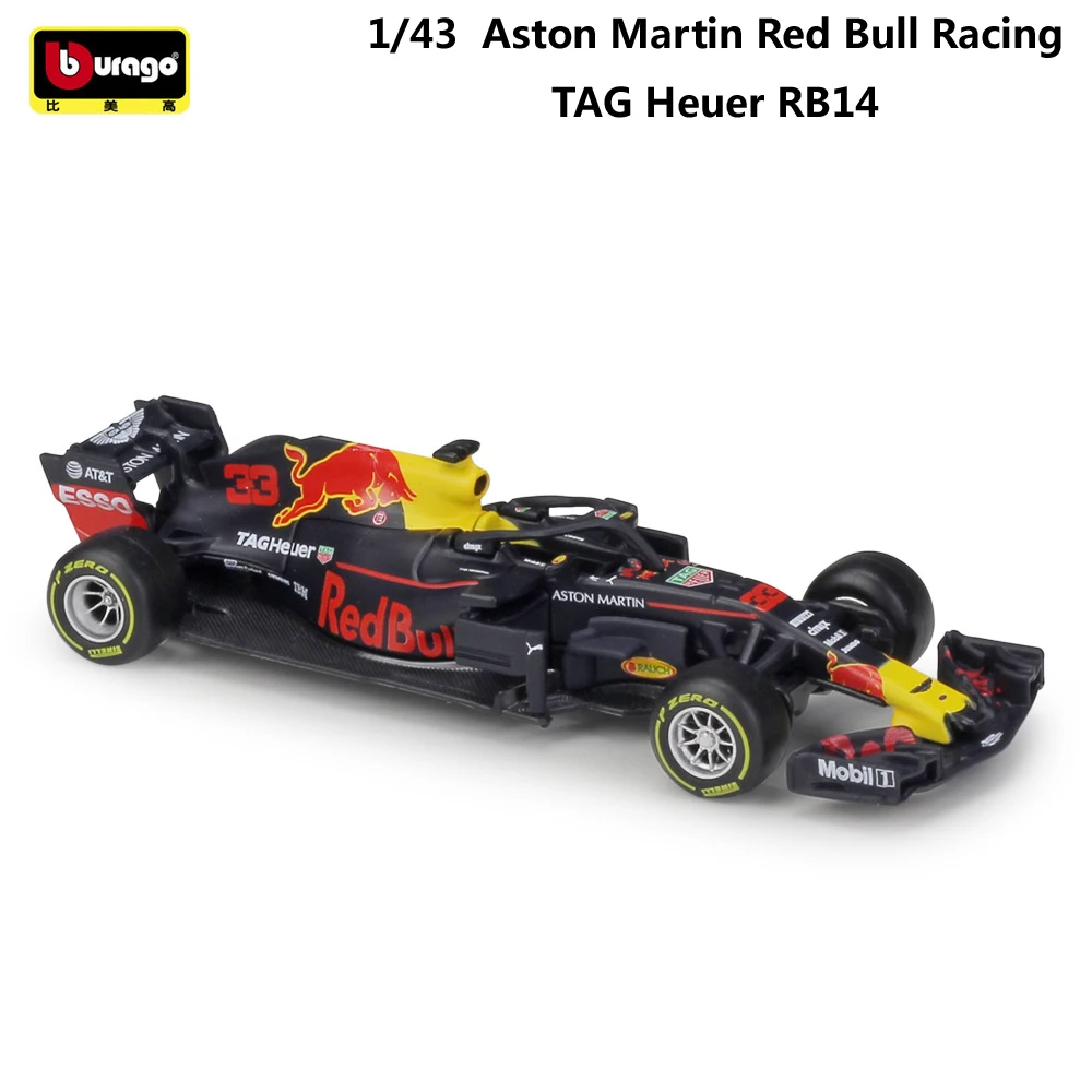 Play 2021 Bburago Diecast 1:43 Car Red Bull Racing F1 Car RB16B Infiniti Racing  - £43.16 GBP
