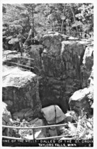 Taylor Falls Mn~One Of The WELLS-DALLES Of The St CROIX-1950 Real Photo Postcard - £4.65 GBP