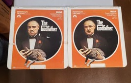 the godfather part 1 &amp; 2 1972 RCA Selectavision Video Discs (CED) - £9.80 GBP