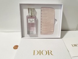 DIOR Miss Dior Hair Mist 1 oz 30 ml &amp; Rose Quartz Comb Gift Set - £99.60 GBP