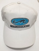 1990&#39;s Mandalay Bay Las Vegas Opening 1999 Employee Team Baseball Cap Hat White - £26.55 GBP