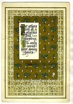 Perry Mason &amp; Company Youths Companion 1911 Gold Embossed Calendar - $47.52