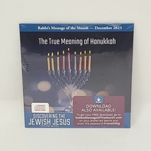 Rabbi&#39;s Message of The Month December 2023 The True Meaning of Hanukkah CD - £7.74 GBP