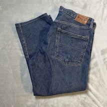 Polo Ralph Lauren Cortlandt Jeans Men&#39;s 36x27 Medium Wash - £13.78 GBP