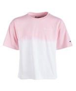 Champion Toddler Girls Dip Dyed Colorblocked Logo Print T-Shirt,White Si... - $17.82