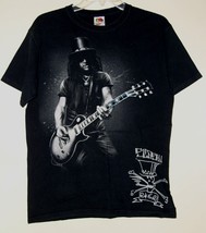 Slash Concert Tour T Shirt Graphic Art Vintage Guns &#39;N Roses Size Medium - £131.58 GBP