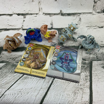 Bakugan Battle Brawlers Lot Of 5 Plus Cards Frosch Dragonoid - £23.73 GBP