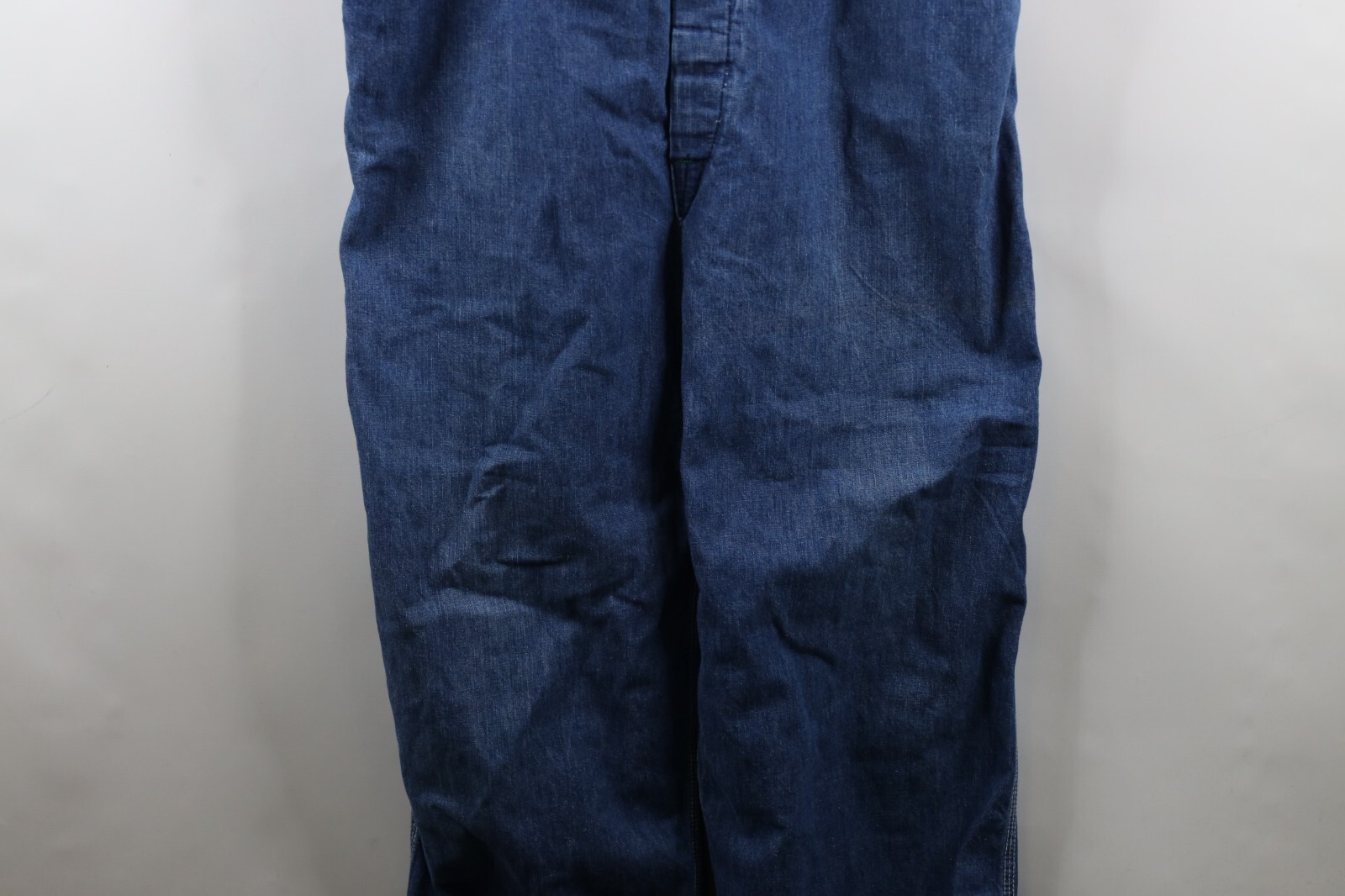 Vtg 50s 60s OshKosh B'Gosh Mens 38x34 Union Made Sanforized Vestbak Overalls USA Item image 4