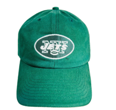 NY Jets Baseball Hat Cap NFL Football Adjustable Miller Lite Beer Logo Green - £27.74 GBP