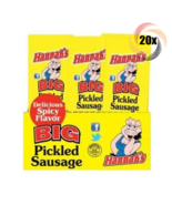 Full Box 20x Sausages Hannah&#39;s Big Pickled Sausage | 1.7oz | Chicken Bee... - $39.30 CAD