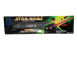 Vtg Star Wars Power of the Force Electronic DARTH VADER Lightsaber Kenner 1996 - £35.88 GBP