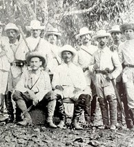 Cuban Staff Officers Victorian 1898 Print Cuba&#39;s Freedom Spanish War DWU15 - $560.03 MXN