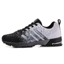 Men Sneakers Mesh Breathable Casual Men Shoes gray 39 - £18.34 GBP