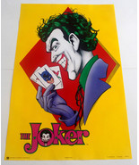 THE JOKER POSTER FROM 1989 DC COMICS, BATMAN, SUICIDE SQUAD, VINTAGE, JOKER - £31.26 GBP