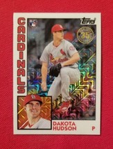 2019 Topps Silver Pack Dakota Hudson ROOKIE Series 2 1984 Topps RC #T84-39 - £1.94 GBP