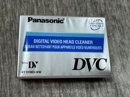 Panasonic Mini DV DVC Digital Video Head Cleaner Tape AY-DVMCLWW NEW Sealed - $33.83 CAD