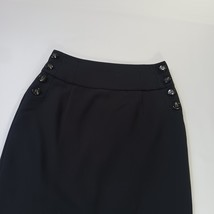 The Limited RN#54874 Women's Black Rear Zipper & Slit Skirt Size 6 image 5