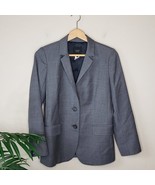 J. Crew | Super 120s Gray Suit Jacket Blazer, size 4 - £67.32 GBP