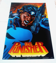 The Punisher Poster From 1989 Marvel Comics Vintage And Rare! - £31.63 GBP